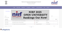 NIRF Open University 2025 Rankings